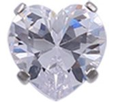5Pcs 16g 5mm internally threaded zircon belly lip eyebrow tongue belly navel ring body jewelry piercing parts body piercing ball