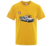 Men's Cotton T-Shirt, Loose Fit, Casual, Breathable, Sweat, Crew Neck