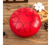 Rain Drum for Outside Garden, Drum Rain Chime Waterproof 6 Inches 8 Note Rain Drum Outdoor, for Music Education, Entertainment,
