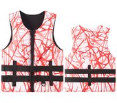 Life Jacket for Adult Super Buoyancy Neoprene Life Vest Surf Raft Kayak Fishing Jet Ski Water Sport Swimming Rescue Life Jacket