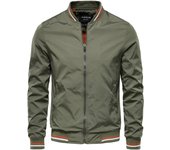 Chaquetas Otoño Nuevas chaquetas casuales Tendencia de moda Tops para hombres Chaquetas finas