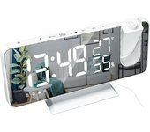 Hot LED Digital Alarm Clock Table Watch Electronic Desktop Clocks USB Wake Up FM Radio Time Projector Snooze Function Alarm