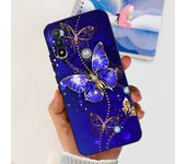 For Motorola Moto E20 E30 E40 Phone Case Soft TPU Silicone Fundas Dragon Marble Luxury Girly Painting Capa For Motorola E40 4G