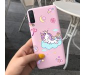 For Samsung A7 2018 Case Beautiful Sunflowers Couple Heart Back Case For Samsung Galaxy A7 2018 SM-A750F Candy Matte Cases