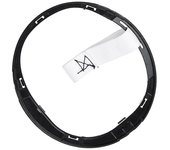 Cubierta de bota de polaina de engranaje de plástico para coche, anillo de perilla de palanca de cambios, marco de palanca para Fiat 500 500c 2007 2008 2009 2010 2011 2012 2015