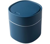 Mini Cubo de Basura de Escritorio Nórdico Caja de Almacenamiento y Limpieza para Desechos de Cocina con Tapa