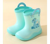 Zapatos de lluvia para niños, niños y niñas, botas de lluvia de tubo medio, bebés y niños pequeños de 1 a 6 años, zapatos de agua para niños, zapatos de goma, compañeros de clase