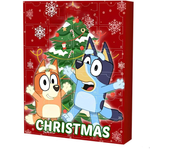 Calendario de Adviento Anime, Caja Ciega Bluey Bingo, Cuenta Atrás de 24 Días, Regalos Navideños para Niños, 2024