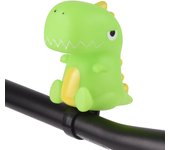 Super Loud Bike Bell Cute Cartoon Dinosaurs Silicone Squeeze Horns Bicycle Handlebar Bell Bicycle Accessories