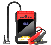 arrancador de batería de coche 4 en 1, Banco de energía, compresor de aire de 150PSI, inflador de neumáticos, potenciador de