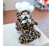 Winter Warm Dog Jumpsuit Cute Dinosaur Clothes for Small Dogs Cat Coat Dog Jacket Light Blue Clothes Funny Costume Pet Clothes