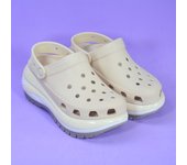 Cro Classic Mega Crush Clog - Sandalias Negeras para Mujer - Suela Crush Extra Gruesa
