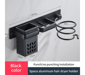 Organizadores para secadores, Soportes para secadores y planchas de baño, Estantes de pared, Accesorios, Sopladores