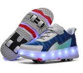 Nueva Mafia Zapatos De Cuatro Ruedas Patines Niños Niños Con Ruedas Zapatos Niñas Zapatos Casuales