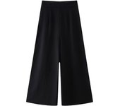 GASL- Conjunto Lino Otoño 2024, Top Tirantes y Pantalón Wide Leg Estilo Francés
