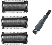 3 Pack Shaver Head Replacement Trimmer  Series with Brush