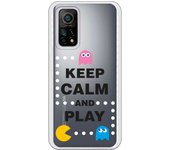 Funda compatible con Xiaomi Mi 10T/Mi 10T Pro - Keep Calm Circulos Blancos