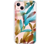 Funda compatible con iPhone 13 - Flores Acuarela