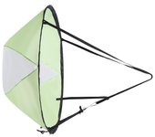 Foldable Surfling Kayak Boat Wind Sail Sup Paddle Board Sailing Canoe Stroke Wind Paddle Rowing Boats Wind With Clear Window