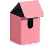 MTG Card Deck Box,Card Storage Box holds 100+ Single Sleeved Cards, PU Leather Magnetic Closure for Magic cards TCG cards