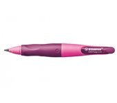 PORTAMINAS EASYERGO MINAS EXTRA GRUESAS 3,15MM. PARA DIESTROS ROSA STABILO B-46870-5