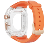 Modified Protective Case+Strap For Apple Watch Ultra 2 band for iWatch Series 9 8 7 6 5 Se 49mm 45 44mm Bracelet Watchband