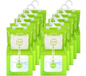 BIT 10 bolsas absorbentes de humedad de 65 g, deshumidificador de aire a prueba de moho y humedad, deshumidificador de gabinete a prueba de humedad, adecuado para sótano, armario, automóvil