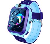 PORCHEDDU Reloj Inteligente para Niños with Llamadas Telefónica y Mensajes de Texto - Cámara y Linterna - GPS Integrado - Pantalla Táctil HD-Gift para Niños de 3 to 15 Años