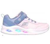 Zapatilla  Para Niños Skechers Sola Glow Gris
