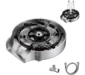 Enjuagador de vidrio, Enjuagador de vidrio de acero inoxidable, Enjuagador de vidrio para fregadero de cocina, Enjuagador de vidrio para barra de fregadero de cocina T