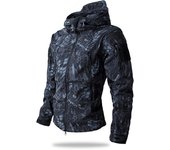 Lurker Shark Skin Soft Shell Tactical Jacket Men Waterproof Fleece Hooded Coat Hunt Clothes Autumn New Outdoor Camouflage Jacket