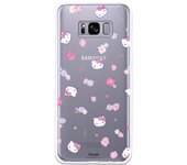 Funda original compatible con Samsung Galaxy S8 - Hello Kitty Patron Flower