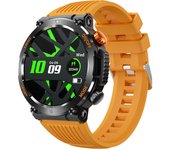 Nuevo reloj inteligente con llamadas Bluetooth, dial personalizado, control de frecuencia cardíaca, presión arterial y multideporte.