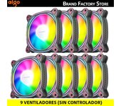 Aigo Z12 Computer Case Fan Reverse Ventoinha PC 120mm Rgb Fan Cooler 4pin PWM CPU Cooling Fan 3pin5v Argb 12cm Ventilador