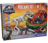 Set de Jurassic World Volcano juego de dinosaurius Clementoni 19065