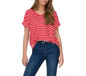 ONLMOSTER V-NECK TOP JRSHigh Risk Red Cloud dancer