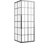 vidaXL Cabina de Ducha ESG Esmerilado Negro Mampara Baño Cuarto Accesorios Dimensiones 70 x 70 x 180 cm,  80 x 70 x 180 cm,  80 x 80 x 180 cm y mas