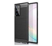 Funda de Silicona FAMZ para Samsung Galaxy Note 20 Ultra - Alta Protección - Fibra de Carbono Negro