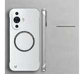 Luxury Ultra Thin Frameless Magnetic Case For Magsafe Huawei Nova 13 12 11 10 9 Pro Wireless Charging Hard PC Matte Phone Cover