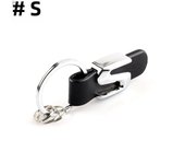 3D Car Key Chain Metal Letter Leather Strap keychain For Mercedes Benz A B C D E G S Class Car Keychain leather Key Rings