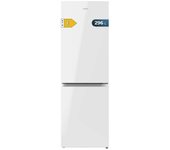 Cecotec Frigorífico Combi 2 Puertas Bolero CoolMarket Combi 296 DF White E, Blanco, 296 L, 60 cm de ancho, Funciones FastCooling