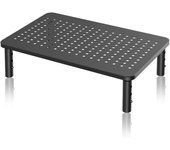 Soporte Elevador para monitor de computadora, de metal, para computadoras portátiles, portátiles y todas las pantallas Planas de TV with Plataforma ventilada