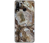 Tumundosmartphone Funda Gel Tpu para Huawei P30 Lite diseño Mármol 14 Dibujos