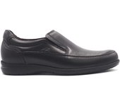 Mocasines Fluchos  Luca Slip On para hombre en color negro