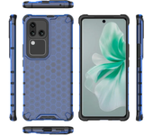 Luxury TPU Shockproof Armor PC Case for Vivo V30 Pro V29 V27 V25 V23 V21 E X90 X80 X70 S18 S17 S16 T 4G 5G Silicone Phone Cover