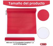 47.25x15.75 Inch Dark Red Book Binding Cloth Bookcover Fabric Surface with Paper Backed Nylon Fabric for Book Binding
