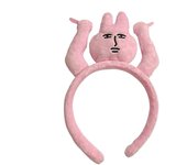 Diademas divertidas - Diadema de conejo con pinza para el pelo | Diademas de peluche para niñas, tocado de conejito, accesorios de disfraz de dibujos animados para niñas