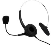 RJ9 Call Center Headphone Monaural Headphone Noise Reduction Headset Call Headphone with Mic