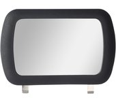1 Espejo de Vanidad para Visera Solar de Coche con Clip | Protección Solar HD | Maquillaje y Visión Trasera | Accesorios Universales para SUV y Camión