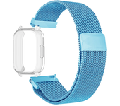 Milanese Mesh Strap For Redmi Watch 5 Active Band With Case Screen Protector Redmi Watch 5 Lite Watchbands Bracelet Accessories